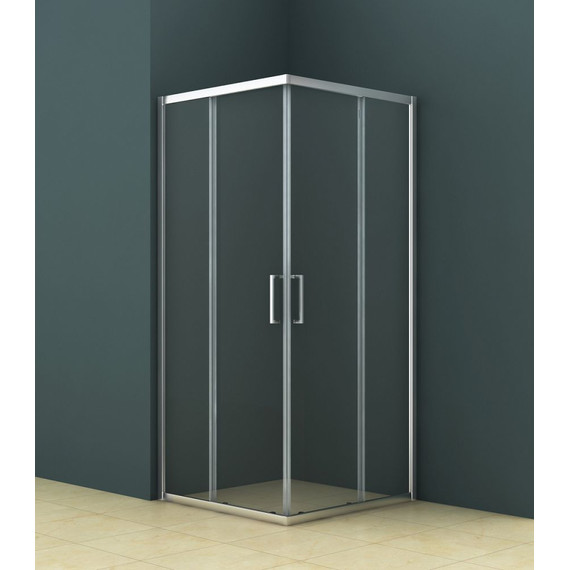 Душевое ограждение Azario Seattle 80x80 см AZ-131 S A, хром/прозрачное - фото 2