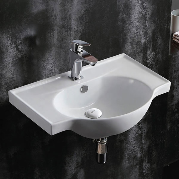 Раковина подвесная Azario 63 см Teo-60 - фото, картинка 2 Раковина подвесная Azario 63 см Teo-60 - фото 2