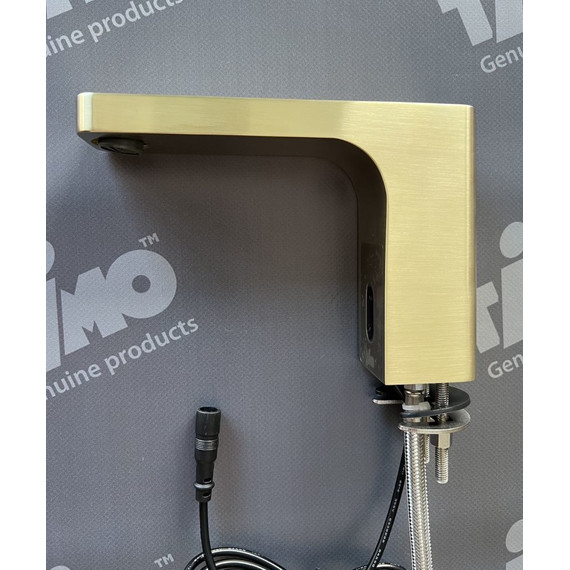 Смеситель для раковины сенсорный Timo Torne 4313/17F, золото матовое - фото 4