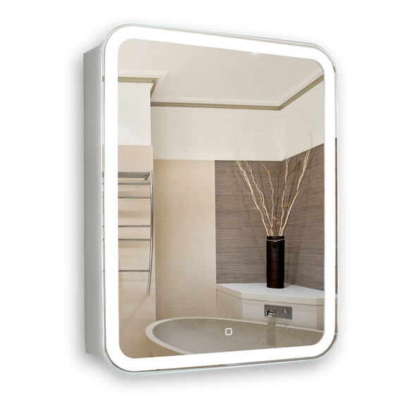 Зеркало-шкаф Azario Фиджи Led 60 см - фото 