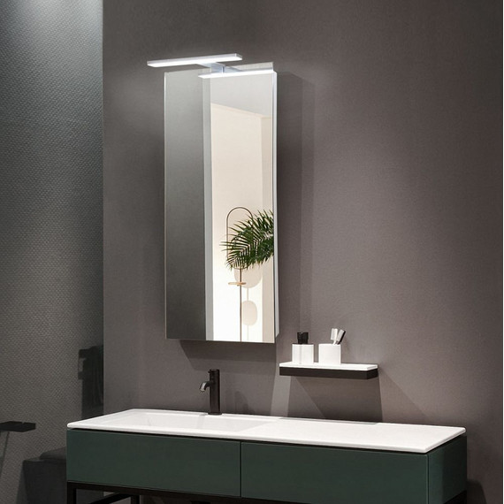 Зеркало Azario Люмьер Led 40 см - фото 3