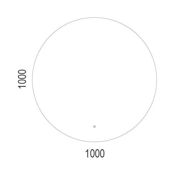 Зеркало Azario Саванна Led 100 см - фото, картинка 5 Зеркало Azario Саванна Led 100 см - фото 5