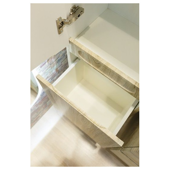 Пенал подвесной Art&Max AM-Techno-1600-AC-SO-LW674-R 40 см, дуб мадейра янтарь - фото 4