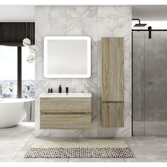 Пенал подвесной Art&Max AM-Techno-1600-AC-SO-LW823-R 40 см, дуб мелфорд - фото 2