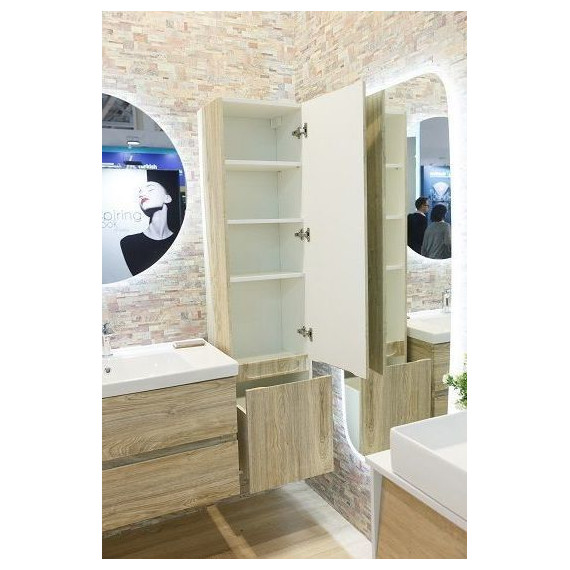 Пенал подвесной Art&Max AM-Techno-1600-AC-SO-LW823-R 40 см, дуб мелфорд - фото 5