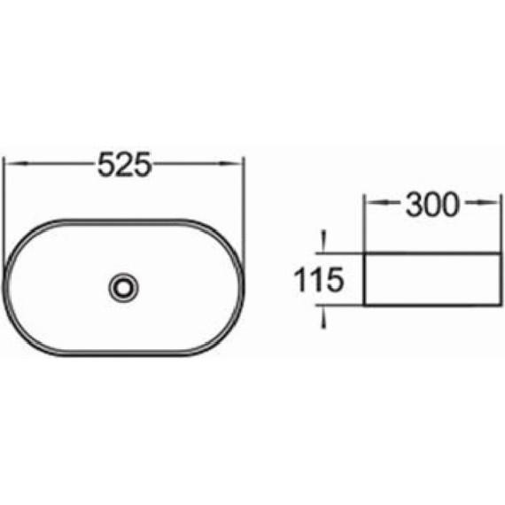 Раковина-чаша Azario 60 см AZ-78330D - фото 3