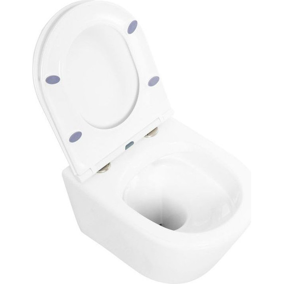 Инсталляция Aquatek Standart 50 INS-0000012 с подвесным безободковым унитазом BelBagno Tre BB8001CHR/SC - фото 4