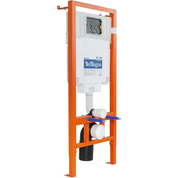 Инсталляция BelBagno BB002-80 с подвесным унитазом BelBagno Tre BB8001CHR/SC - фото 3