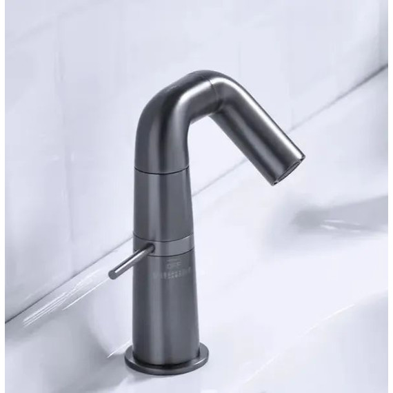 Смеситель для раковины Haiba HB10813-3, графит - фото 2