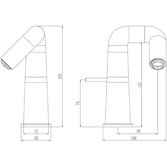 Смеситель для раковины Haiba HB10813 - фото 5