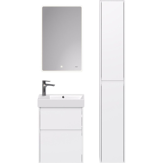 Пенал универсальный Dreja Slim 30 см 99.0406, белый глянцевый - фото 10