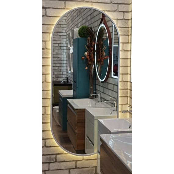 Зеркало Art&Max Bari Led 150 см AM-Bar-700-1500-DS-C-White - фото 4