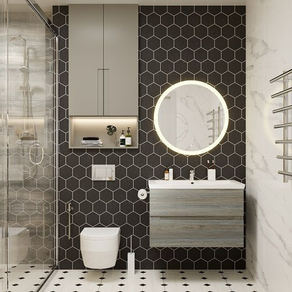 Зеркало Art&Max Bolzano Led 78 см AM-Boz-780-DS-C - фото 2