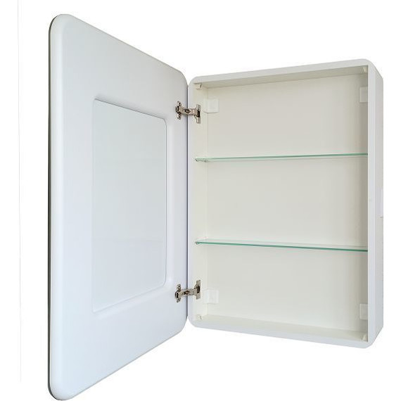 Зеркало-шкаф Art&Max Platino Led 60 см AM-Pla-600-800-1D-L-DS-F - фото 8