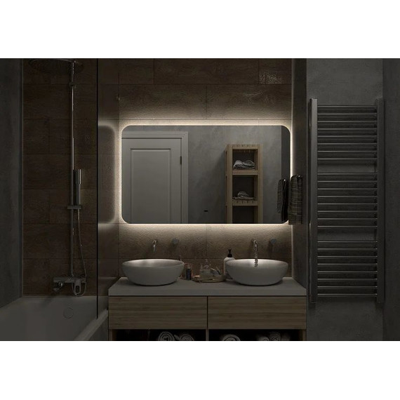 Зеркало Art&Max Ravenna Led 120 см AM-Rav-1200-700-DS-F - фото 3