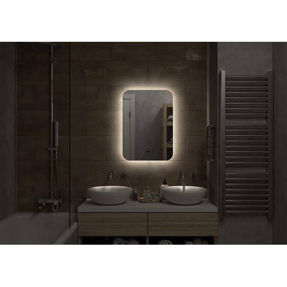 Зеркало Art&Max Ravenna Led 50 см AM-Rav-500-700-DS-F - фото 3