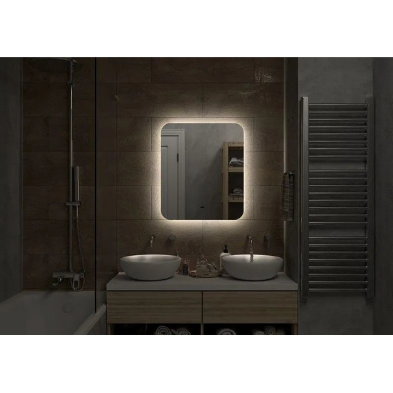 Зеркало Art&Max Ravenna Led 60 см AM-Rav-600-700-DS-F - фото 3