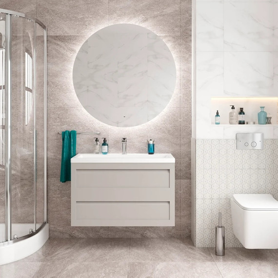 Зеркало Art&Max Sanremo Led 100 см AM-San-1000-DS-F - фото 2