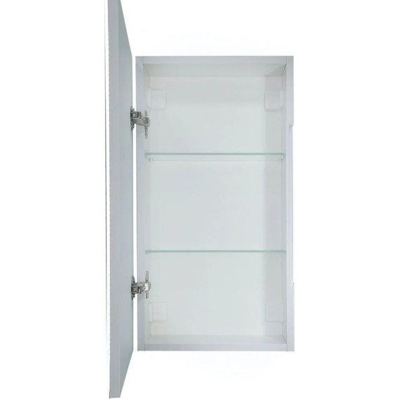 Зеркало-шкаф Art&Max Techno Led 35 см AM-Tec-350-650-1D-L-DS-F, белый матовый - фото 11