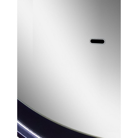 Зеркало Art&Max Napoli Led 60 см AM-Nap-600-DS-F, черный матовый - фото 9