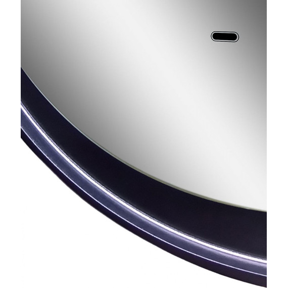Зеркало Art&Max Napoli Led 100 см AM-Nap-1000-DS-F, черный матовый - фото 15