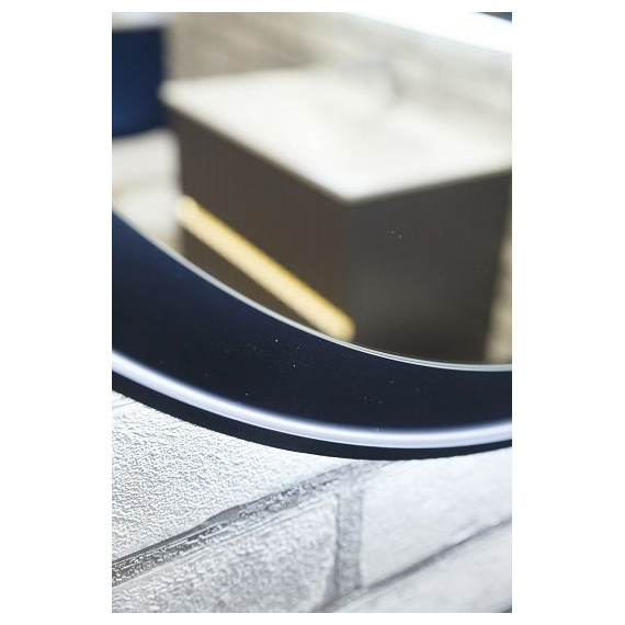 Зеркало Art&Max Napoli Led 100 см AM-Nap-1000-DS-F, черный матовый - фото 16