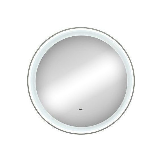 Зеркало Art&Max Napoli Led 80 см AM-Nap-800-DS-F-White, белый матовый - фото 