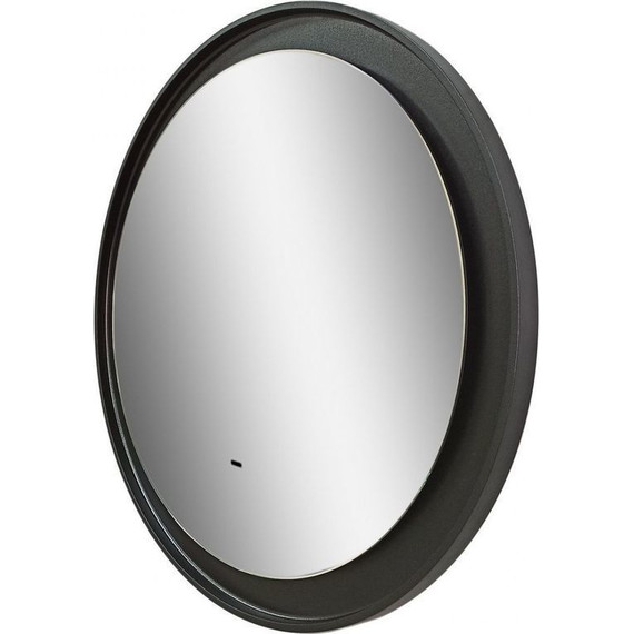Зеркало Art&Max Napoli Led 60 см AM-Nap-600-DS-F, черный матовый - фото 6