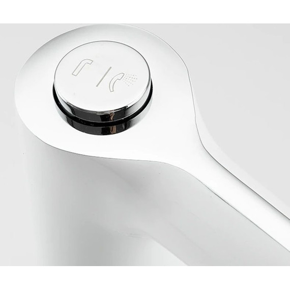 Смеситель для ванны Gappo G1103-8, белый/хром - фото, картинка 2 Смеситель для ванны Gappo G1103-8, белый/хром - фото 2