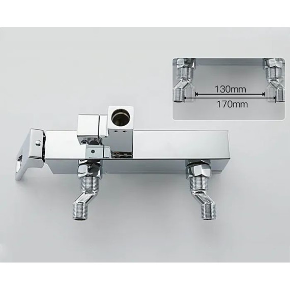 Душевая стойка со смесителем Gappo G2418-1 - фото 5