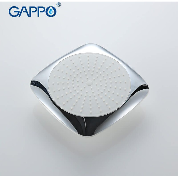 Душевая стойка Gappo G2448-8, белый/хром - фото, картинка 4 Душевая стойка Gappo G2448-8, белый/хром - фото 4