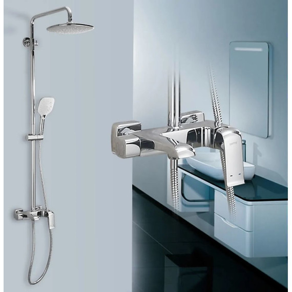 Душевая стойка Gappo G2450-8 - фото, картинка 8 Душевая стойка Gappo G2450-8 - фото 8