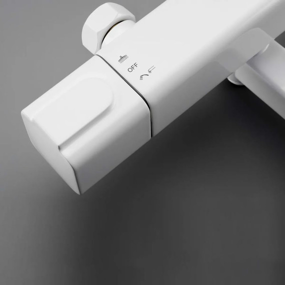 Душевая стойка с термостатом Gappo G2491-8, белый, Цвет производителя: белый - фото 4