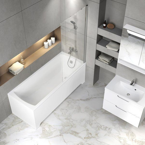 Ванна акриловая Ravak Classic II 160х70 см CC41000000, Размер - мм: 1600х700 - фото 7