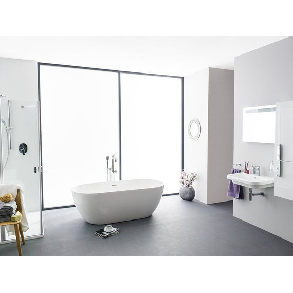 Ванна отдельностоящая Ravak Freedom O 169х80 см XC00100032 (чёрный слив) - фото, картинка 5 Ванна отдельностоящая Ravak Freedom O 169х80 см XC00100032 (чёрный слив) - фото 5