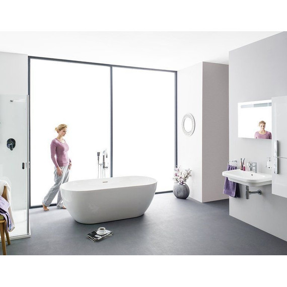 Ванна отдельностоящая Ravak Freedom O 169х80 см XC00100032 (чёрный слив) - фото, картинка 8 Ванна отдельностоящая Ravak Freedom O 169х80 см XC00100032 (чёрный слив) - фото 8