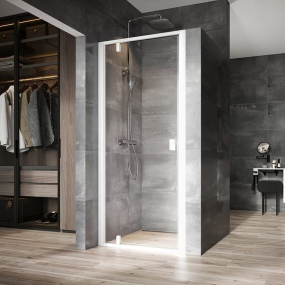 Душевая дверь Ravak Nexty NDOP1 90 см 03O70101Z1, белый/прозрачное - фото 
