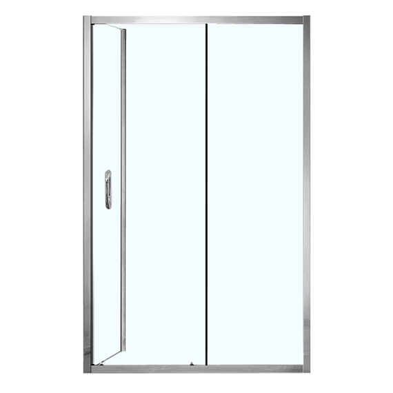 Душевое ограждение Azario Milton 120х80 см AZ-ND1131 R 1200, хром/прозрачное - фото 