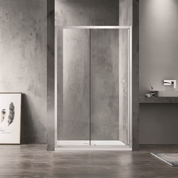 Душевая дверь Azario Milton 120 см AZ-ND6121 1200, хром/прозрачное - фото 2