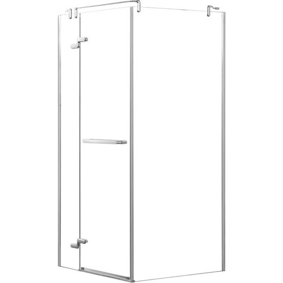 Душевое ограждение Azario Montreal AZ-NWG1231-L 90х90 см (стекло 8 мм) алюминий/прозрачное - фото, картинка 2 Душевое ограждение Azario Montreal AZ-NWG1231-L 90х90 см (стекло 8 мм) алюминий/прозрачное - фото 2