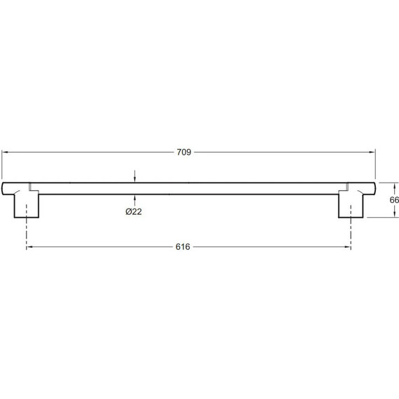 Душевая штанга Jacob Delafon Awaken E24934-BL, чёрный матовый - фото 2