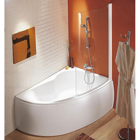 Шторка для ванны Jacob Delafon Micromega Duo 72 см E4910-GA, хром/прозрачное - фото 2