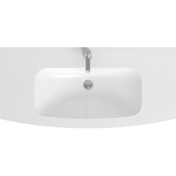 Тумба подвесная с раковиной Jacob Delafon Nona 100 см EB1889RU-442, серый антрацит (стеклянная раковина EB1885RU-DE1) - фото 4