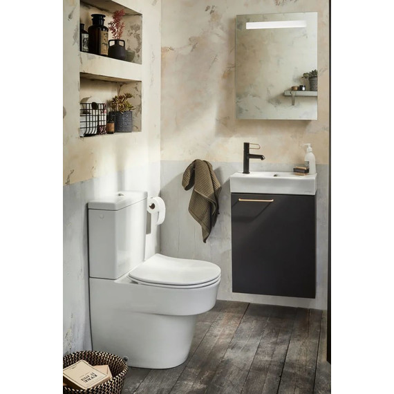 Раковина подвесная Jacob Delafon Odeon Rive Gauche 50 см L EGO112-55-00 - фото 2