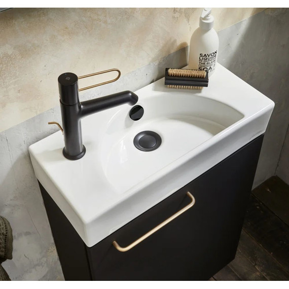 Раковина подвесная Jacob Delafon Odeon Rive Gauche 50 см L EGO112-55-00 - фото 4