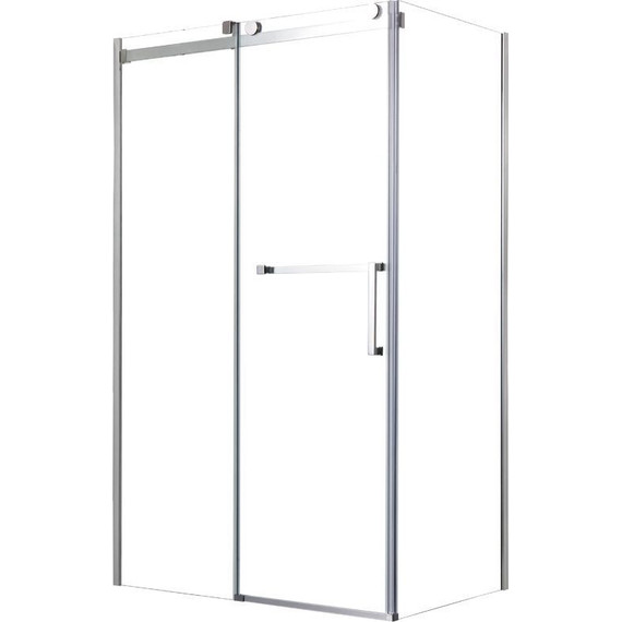 Душевое ограждение Azario Vancouver AZ-NKF1131L 120х100 см (стекло 8 мм) алюминий/прозрачное - фото, картинка 2 Душевое ограждение Azario Vancouver AZ-NKF1131L 120х100 см (стекло 8 мм) алюминий/прозрачное - фото 2