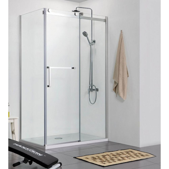 Душевое ограждение Azario Vancouver AZ-NKF1131 R 120х80 см (стекло 8 мм) алюминий/прозрачное - фото 3