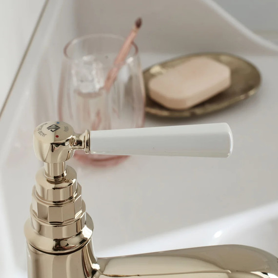 Смеситель для раковины высокий Jacob Delafon Cleo 1889 E24309-BGG, золото - фото 4