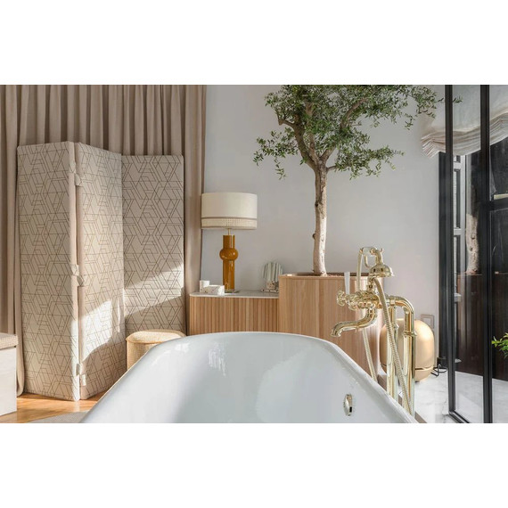 Смеситель для ванны Jacob Delafon Cleo 1889 E24314-BGG, золото - фото 9