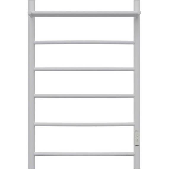 Полотенцесушитель электрический Point с полкой П5 500x800 мм PN04858PW, белый (возможность скрытого подключения) R - фото 